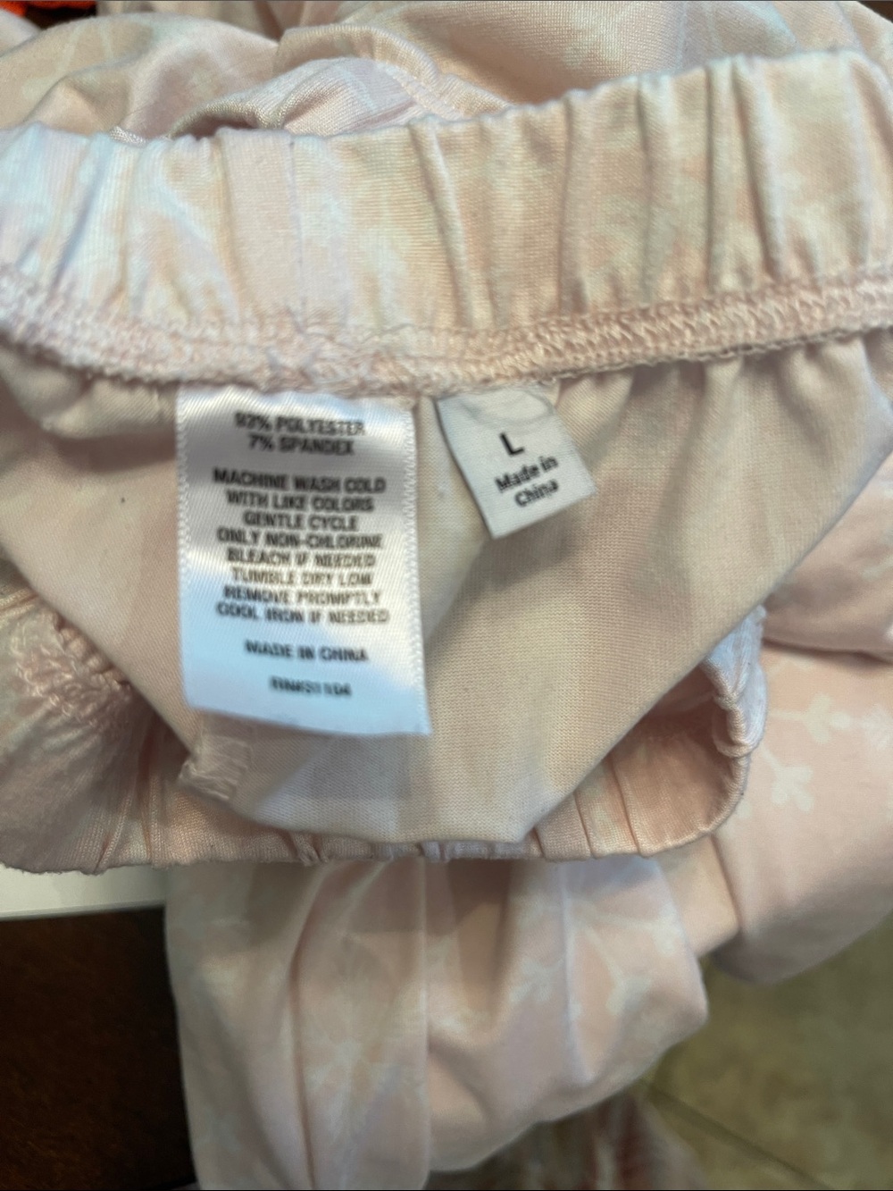 KIM ROGERS Snowflake Pajama Set-size Large - Picture 6 of 7